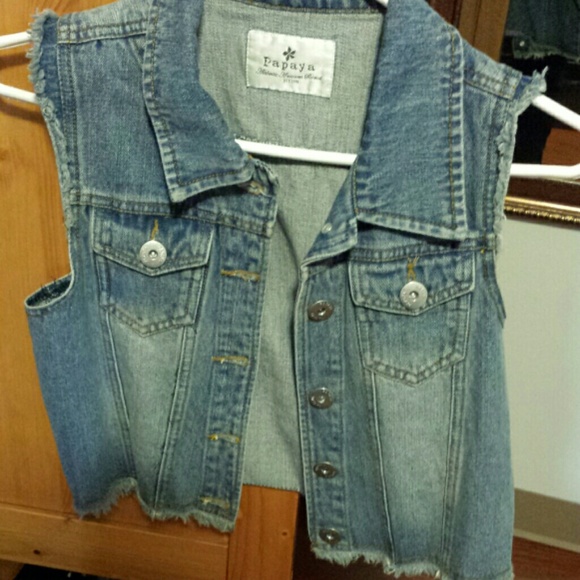 denim vest