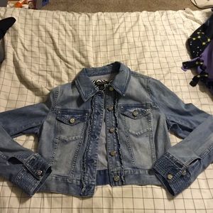 White House Black Market Jean Jacket