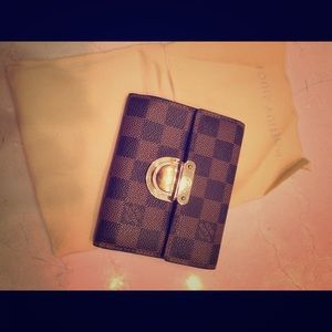 Louis Vuitton Damier Ebene Koala wallet