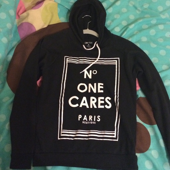 No One Cares Hoodie