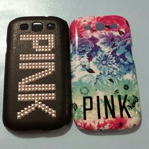 Bundle two VS pink cases