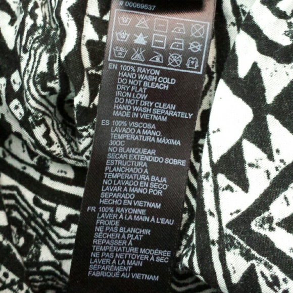 Tribal Print Tulip Soft Shorts - Picture 4 of 4