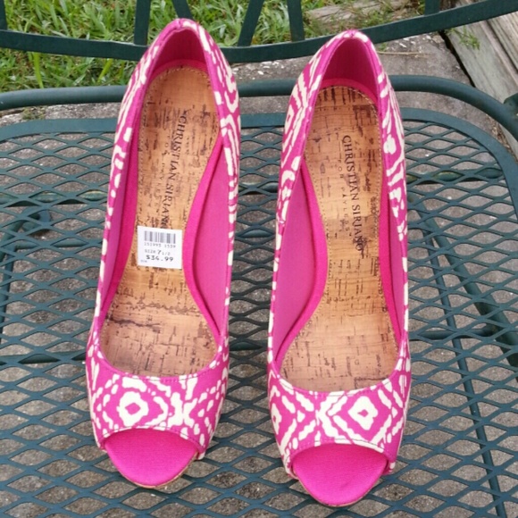 Pink Platform Pump by Christian Siriano Size 7 1/2