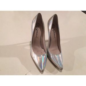 💯 Authentic Jeffrey Campbell Hologram Heels 👠