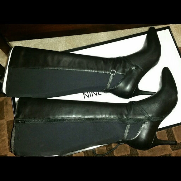 🚫🚫SOLD🚫🚫SOLD. Brand New Nine west Tall boots 9 - Picture 3 of 4