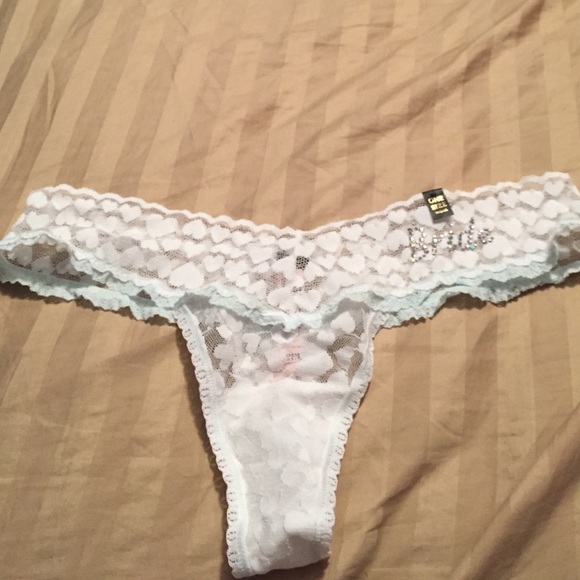 Victorias Secret bridal lacie thong