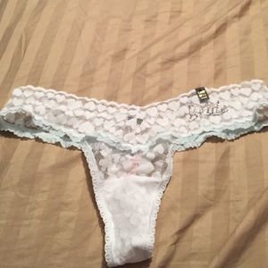 Victorias Secret bridal lacie thong