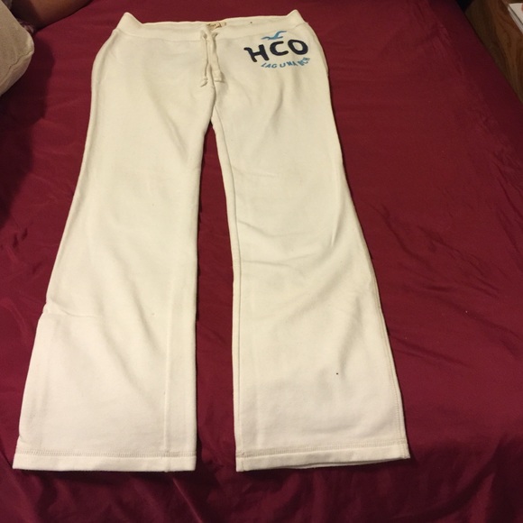 Hollister sweat pants.