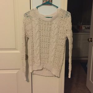 Cream sweater