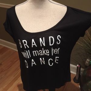 MADISON & BERKELEY BLACK TEE SHIRT