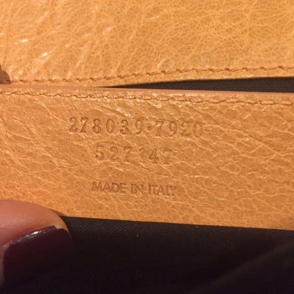 BALENCIAGA PEACH NUDE BEIGE ENVELOPE CLUTCH - Picture 3 of 4