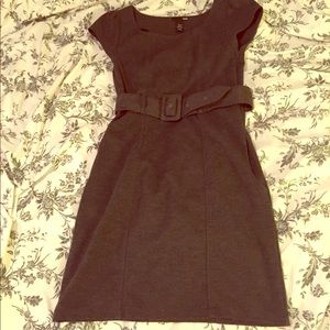 H&m grey dress with belt