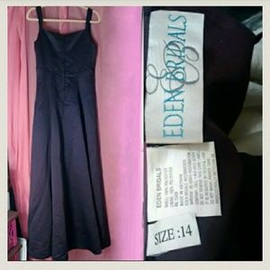 EUC Formal Dark Purple Prom or Bridesmaid Dress