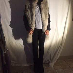 Zara fur vest