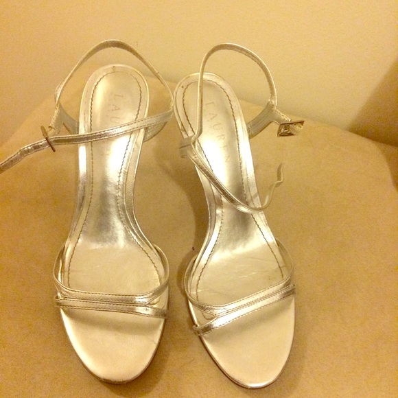 Ralph Lauren strappy stiletto sandals