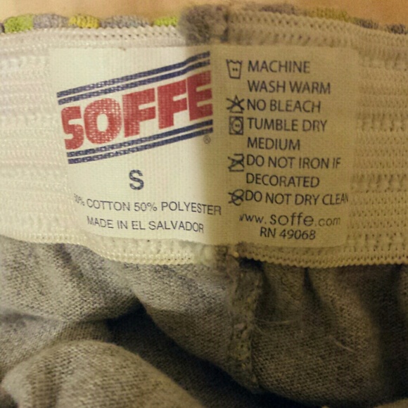 Soffe Star Pattern Shorts - Picture 3 of 3