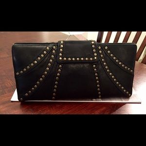 PRICE DROP!! KOOBA Leather Stud Clutch/Wallet