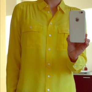 Jcrew silk blouses