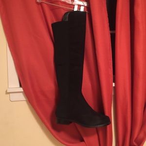 Jaclyn smith black suede boots