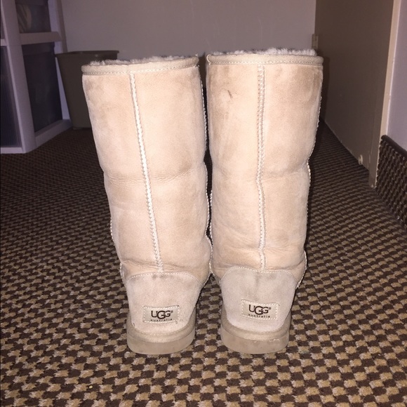 Tall Tan UGGS.
