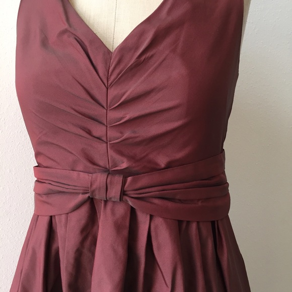 ❌SOLD❌Banana Republic MAD MEN Taffeta Party Dress - Picture 2 of 4