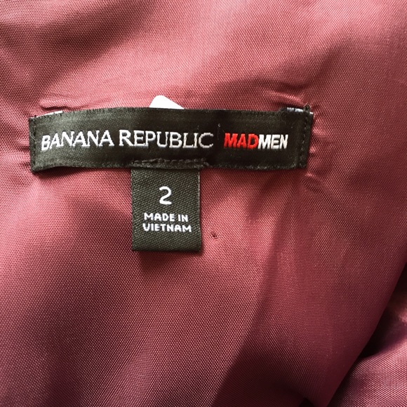 ❌SOLD❌Banana Republic MAD MEN Taffeta Party Dress - Picture 4 of 4