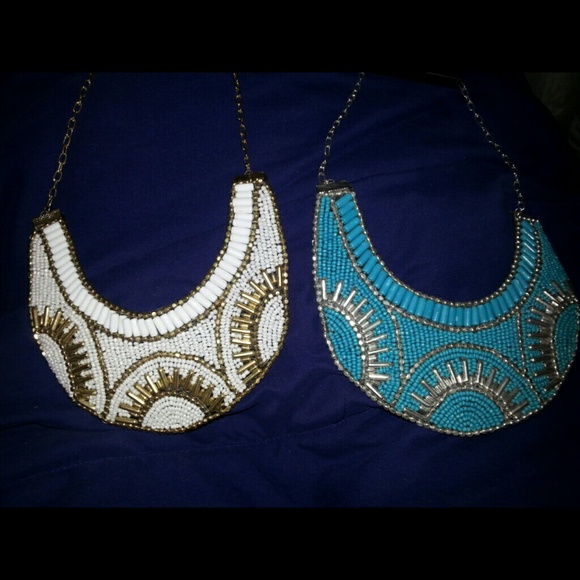 Two beautiful necklaces.
