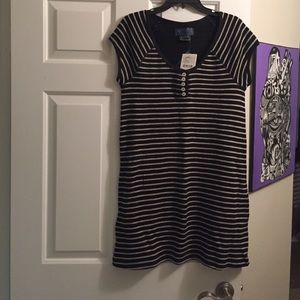 Free People stripe tunic top