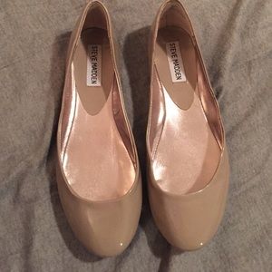 Steven madden flats nude