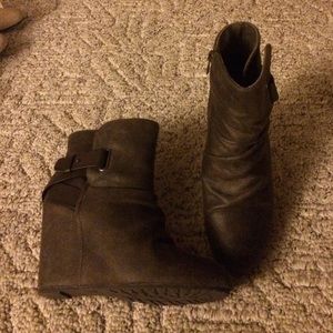 ALDO wedge ankle boots