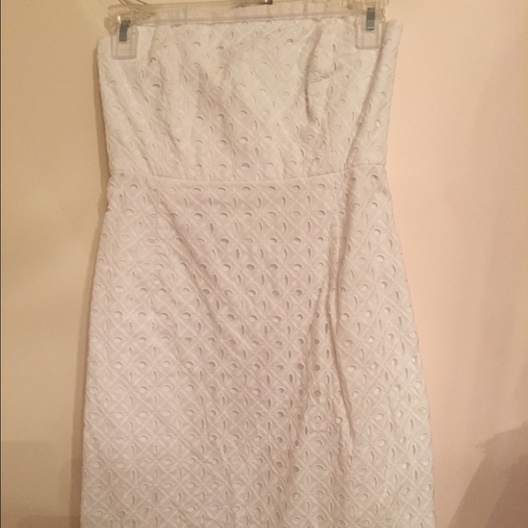 vineyard Vines White Eyelet Dress