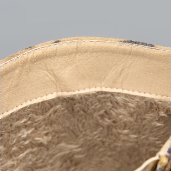 Toddler buckle rhinestone zipper wedge boots - Picture 3 of 3