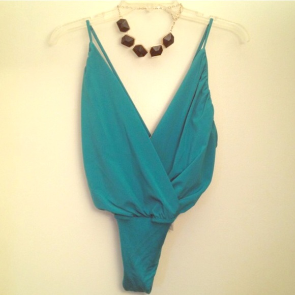 Bodysuit criss cross back