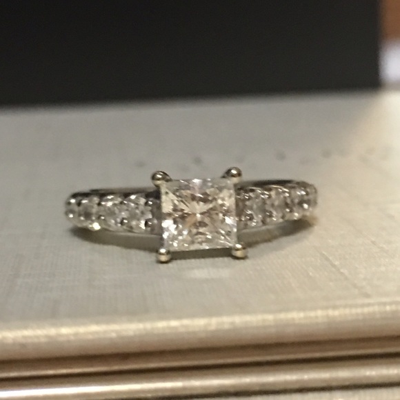 Zales Jewelry - 18k white gold celebration diamond ring