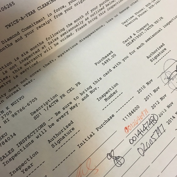 18k white gold celebration diamond ring - Picture 4 of 4