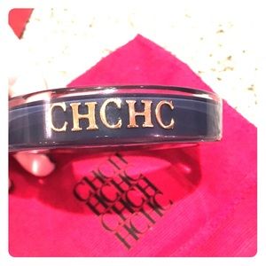 NWT Carolina Herrera Bangle Dark Blue