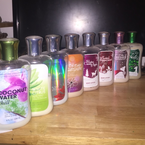 Bath & body works lotions