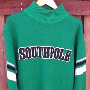 Green South Pole Sweater