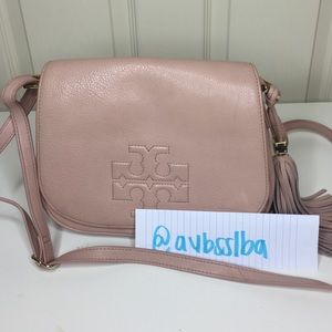 TORY BURCH THEA SADDLE BAG 100% Authentic