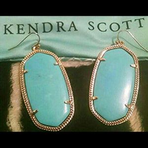 Turquoise and gold danielles