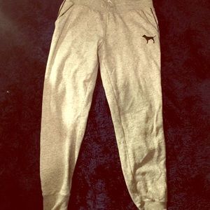 Pink sweat pants. Size M