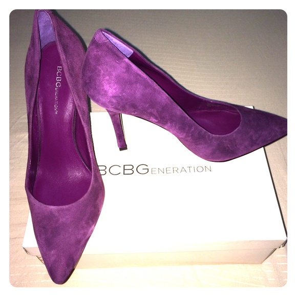 BCBG Plum Heels