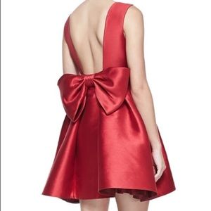 Red Kate Spade Bow dress