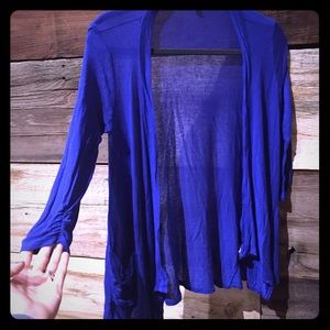 Cobalt blue cardigan