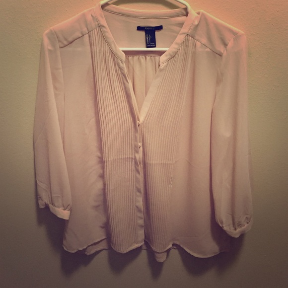 Light pink Forever 21 blouse
