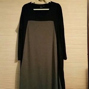 Colorblock Swing Dress