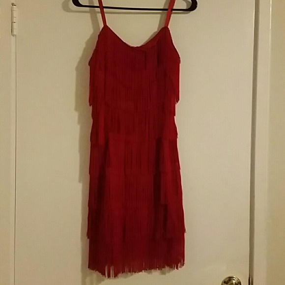 Red Flapper Dress