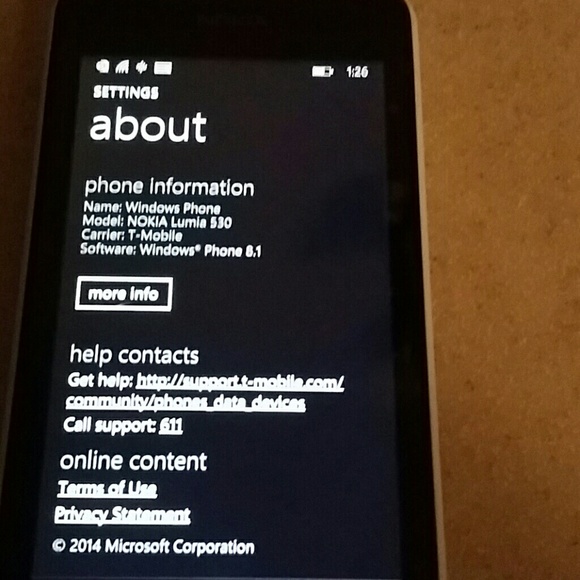 Nokia lumina 530 cell phone. Sold - Picture 4 of 4