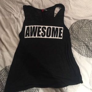 "Awesome" tank top