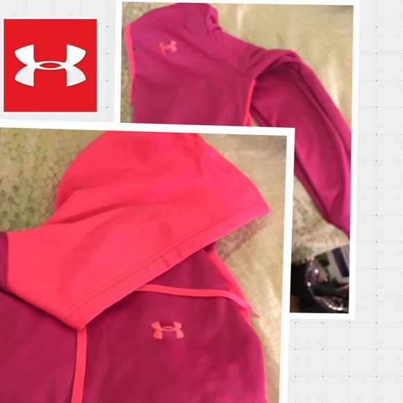 Under Armor two toned pink sweatshirt